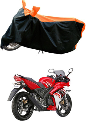 DeepShakshi AUTOMOTIVE Waterproof Two Wheeler Cover for Yamaha(YZF R15 S, Orange)