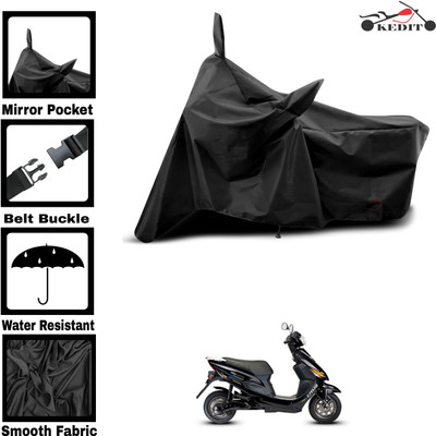 AASHTIK MART Two Wheeler Cover for Hero(Electric Cruz, Black)