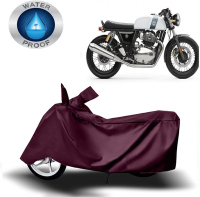 Autoinnovation Two Wheeler Cover for Royal Enfield(Hunter 350, Maroon)