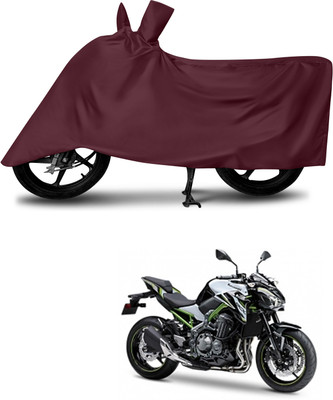 aosis Two Wheeler Cover for Kawasaki(Z900 BS6, Maroon)