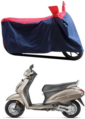 AASHTIK MART Two Wheeler Cover for Honda(Activa 6G, Red, Blue)