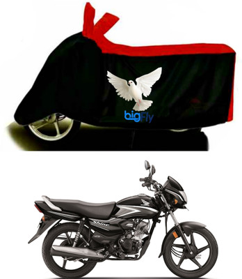 BigFly Two Wheeler Cover for Honda(CB Shine, Red)