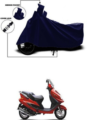 Mdstar Waterproof Two Wheeler Cover for Kinetic(Blue)