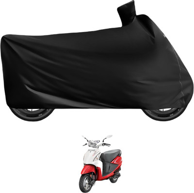 MOCKHE Waterproof Two Wheeler Cover for Hero(Pleasure, Black)