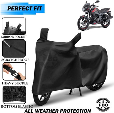 AUTOCAD Waterproof Two Wheeler Cover for Bajaj(Pulsar 150, Black)