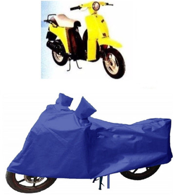 Varnwal E Commerce Waterproof Two Wheeler Cover for Bajaj(Sunny, Blue)