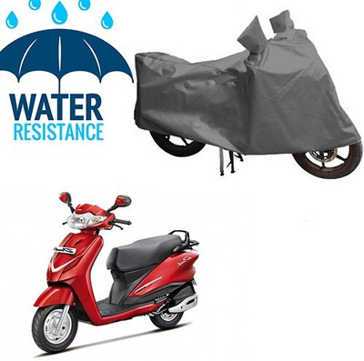 MMSSTAR Waterproof Two Wheeler Cover for Hero(Duet, Grey)