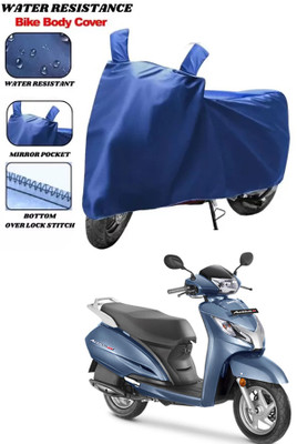 RONISH Waterproof Two Wheeler Cover for Honda(Activa 125, Blue)