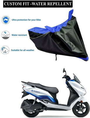 CODOKI Waterproof Two Wheeler Cover for Suzuki(Burgman Electric, Blue)