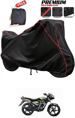 DeepShakshi AUTOMOTIVE Two Wheeler Cover for TVS(Star Euro, Black)