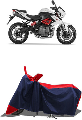 SUGASHRI Waterproof Two Wheeler Cover for Benelli(TNT 600 GT, Red, Blue)