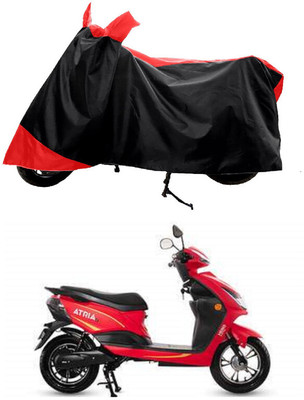 GROFATIK Two Wheeler Cover for Hero(Electric NYX HS500 ER, Red)