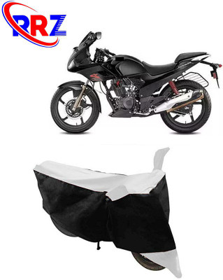 RRZ Waterproof Two Wheeler Cover for Hero(Karizma, Black, White)