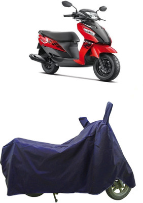 Coxtor Waterproof Two Wheeler Cover for Suzuki(Let's, Blue)