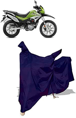 Amexride Two Wheeler Cover for Hero(Impulse, Blue)