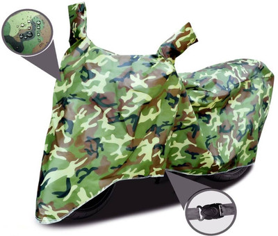 THE AACRC Waterproof Two Wheeler Cover for Mahindra(Flyte, Multicolor)