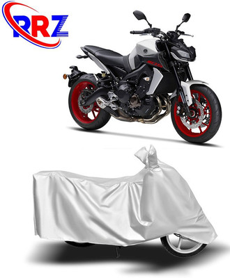 RRZ Waterproof Two Wheeler Cover for Yamaha(MT 9, White)