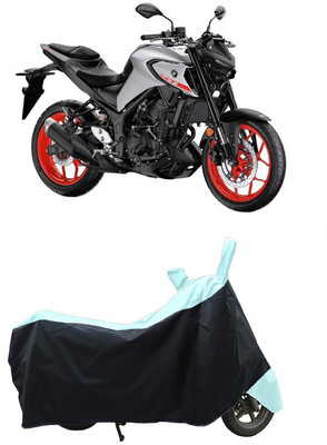 Coxtor Waterproof Two Wheeler Cover for Yamaha(MT 03, White)
