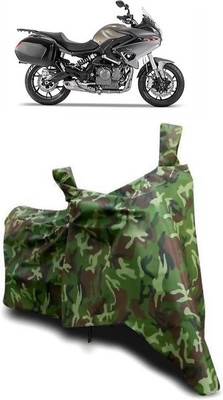 malti Waterproof Two Wheeler Cover for Benelli(TNT 600 GT, Multicolor)