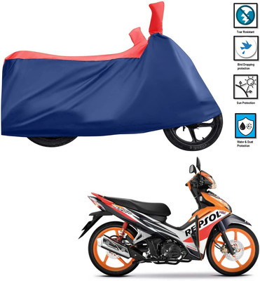 CODOKI Waterproof Two Wheeler Cover for Honda(Blade 125, Red)