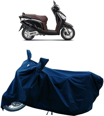 Mdstar Waterproof Two Wheeler Cover for Honda(Aviator, Blue)