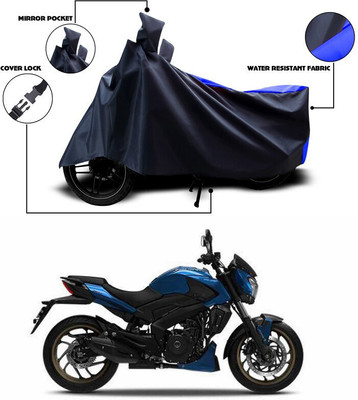 ANTHUB Waterproof Two Wheeler Cover for Bajaj(Dominar, Blue)