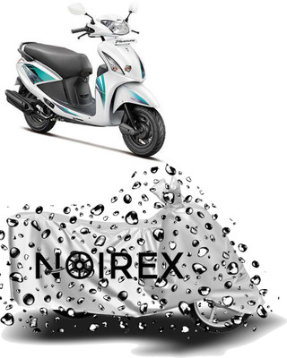 NOIREX Two Wheeler Cover for Hero(Pleasure, Silver)