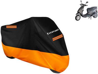 Horseyaart Waterproof Two Wheeler Cover for Avon(E Star, Orange)