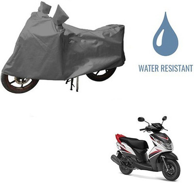 DeepShakshi AUTOMOTIVE Waterproof Two Wheeler Cover for Yamaha(Ray Z, Grey)