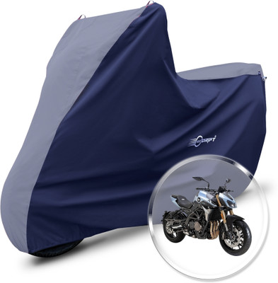 Neodrift Two Wheeler Cover for Benelli(TNT 600i, Grey, Blue)