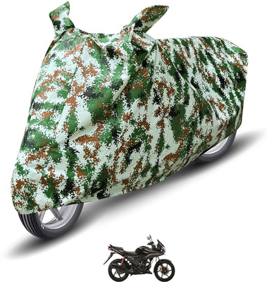 MOCKHE Waterproof Two Wheeler Cover for Honda(CBF Stunner, Green)