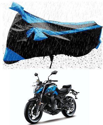 Furious3D Two Wheeler Cover for CFMoto(400NK, Blue, Black)
