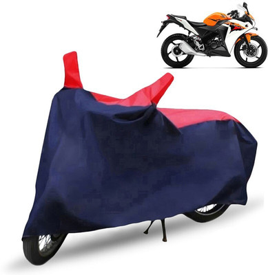 MMSSTAR Waterproof Two Wheeler Cover for Honda(CBR 150R, Red, Blue)
