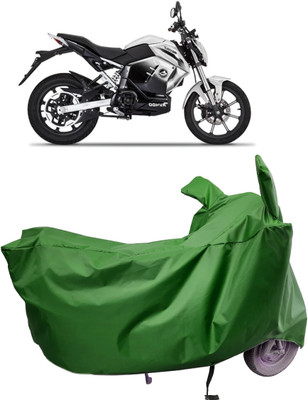 Amexride Two Wheeler Cover for Revolt(RV 400, Maroon)