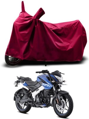 KEDIT Two Wheeler Cover for Universal For Bike(Pulsar NS200, Maroon)