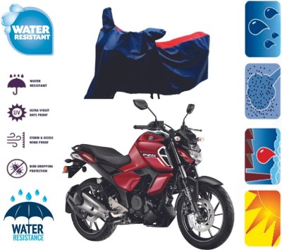 RTS COLLECTIONS Waterproof Two Wheeler Cover for Yamaha(FZ-S, Red, Blue)