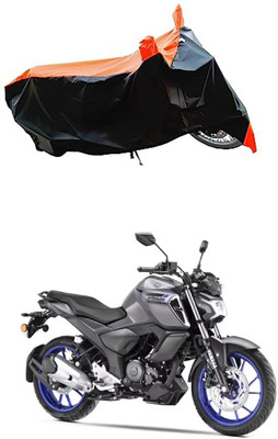 VESMEI Two Wheeler Cover for Yamaha(FZ-S FI, Orange)
