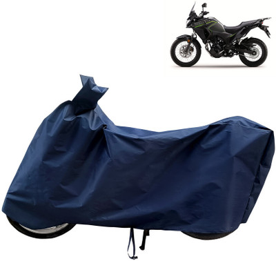Horseyaart Waterproof Two Wheeler Cover for Kawasaki(Versys-X 300, Blue)