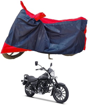 Mdstar Waterproof Two Wheeler Cover for Bajaj(Avenger Street 160, Red, Blue)