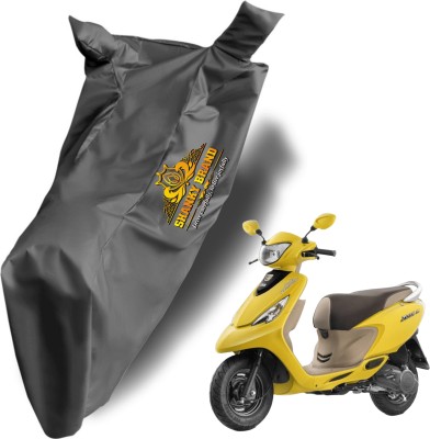 ShankyBrand Two Wheeler Cover for TVS, Universal For Bike(Scooty Zest 110, Grey)