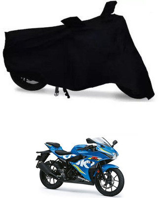 APNEK Waterproof Two Wheeler Cover for Suzuki(Gixxer, Black)