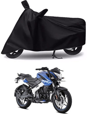 KEDIT Two Wheeler Cover for Bajaj(Pulsar NS200 BS6, Black)