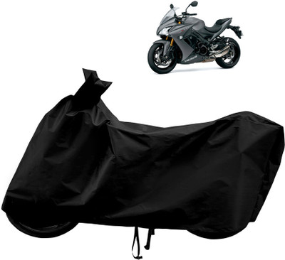 Horseyaart Waterproof Two Wheeler Cover for Suzuki(GSX S1000F, Black)