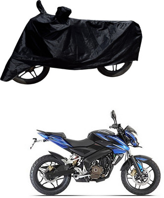 Furious3D Two Wheeler Cover for Bajaj(Pulsar 200NS FI, Black)