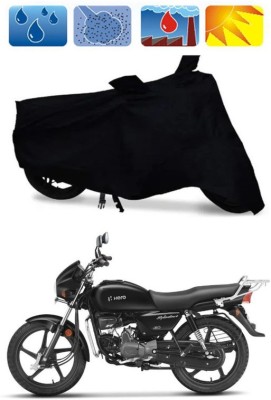 ATBROTHERS Waterproof Two Wheeler Cover for Hero(Splendor Plus, Blue)