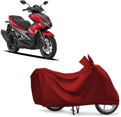 KEDIT Two Wheeler Cover for Yamaha(Aerox 155 Maxi, Maroon)