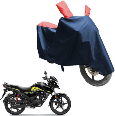 smwzxyu Waterproof Two Wheeler Cover for Universal For Bike(SP 125, Red, Blue)