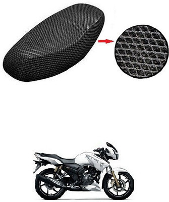 ABSONE New-BLSM-MESH-CVR-A22 Single Bike Seat Cover For TVS Apache