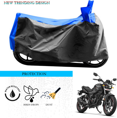 SnehaSales Waterproof Two Wheeler Cover for Hero(Xtreme 160 R, Grey, Blue)