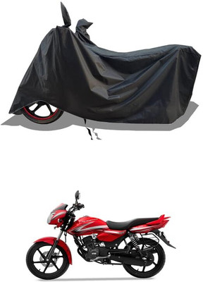 KEDIT Two Wheeler Cover for TVS(Phoenix 125, Black)